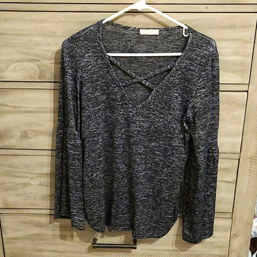 Women's Bell Sleeve Blouse